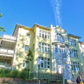 Strandresidenz Brandenburg Ferienwohnung 24 mit Sauna- und Schwimmbadnutzung im AHOI Sellin, viešbutis mieste Göhren