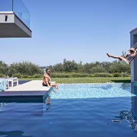 Viesnīca The Designer's Villa - Member of Spiritual Living Corfu pilsētā Virós