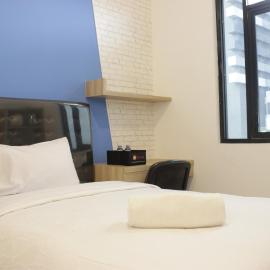 Pleasant Studio Semi Apartment at The Lodge Paskal near BINUS University By Travelio