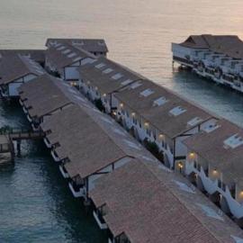 Water Chalet or Premium Tower Seaview Port Dickson , Private Room, hotel a Port Dickson