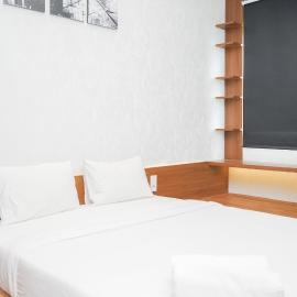 Studio Modern Japanese Style near Aeon BSD at B Residence Apartment By Travelio