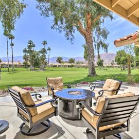 Palm Desert Escape w/ Patio, Grill & Fire Pit