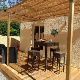 Maisonnette A Santa Ghjulia entre Mer & Montagne – hotel w mieście Volpajola