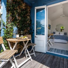 Ostend में, होटल Boatsheds on the Bay, Waiheke Island
