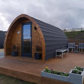 Lochview Pods, hotel a Harlosh