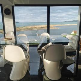 Villa l'hermine Vue mer exceptionnelle, prestation luxe contemporaine avec cinema et spa, borne voit électrique, hotel in Perros-Guirec