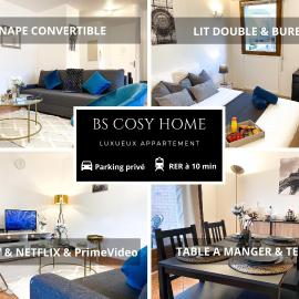 Luxueux Appartement Evry Centre - Parking - RER à 10 min