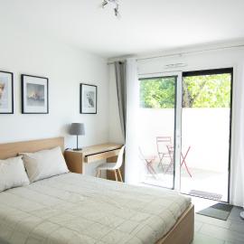 Studio indépendant chez l’habitant au calme (n°2), hotell i Dompierre-sur-Yon