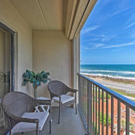 Oceanfront Ormond Beach Getaway w/ Balcony!