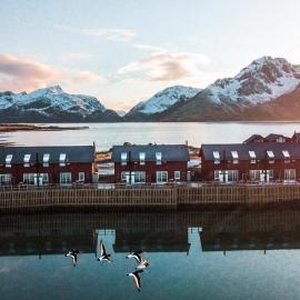 Nappstraumen seafront cabin, hotel en Leknes