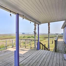 4 Blocks to Ocean: Water-View Surfside Beach Home!