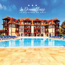 Appartement 1 Chambre 4 Pers - Piscine Chauffé - Parking Gratuit - Vue Golf Deauville - La Deauvillaise Résidence du Golf