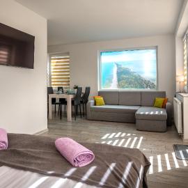 Villa LINNE - pok 2, 3 i 4-os, apartamenty z aneksami, WiFi, plaża 7min, centrum - 300m