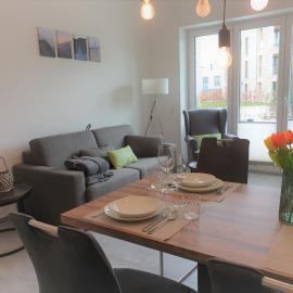 Apartment Auszeit, Am Alten Deich 4-6, Whg 9, hotel in Dangast