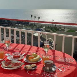 terraza al mar
