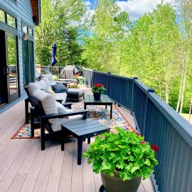 RE53 Beautiful Bretton Woods slopeside home, amazing views! AC, Hot Tub, Pool Table, Dog Friendly!, hotel a Carroll