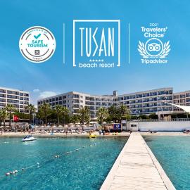 Tusan Beach Resort - All Inclusive, hotel em Kusadasi