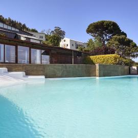 Apartamento con piscina y excelentes vistas, viešbutis mieste Ferolis