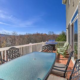 New ! Slopeside Townhome : WFH, Ski, Dine & Hike