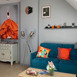 SUPERLOGIS - Sous Les Toits - T2- 3étoiles - BLOIS-HYPERCENTRE 1 chambre 4 personnes