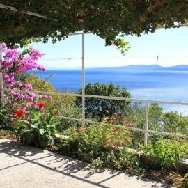 Apartment in Pisak with sea view, terrace, air conditioning, Wi-Fi (4722-2)