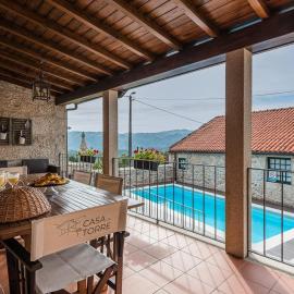 Private Nature Villa with Saltwater Pool in North Portugal