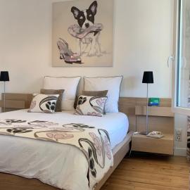 L'Annexe, F2 avec jardin, 800 m de la plage, hotel in Donville-les-Bains