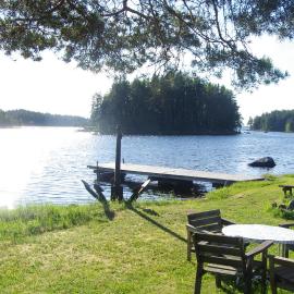 Stugor Storsjöns strand, hotel di Hackås