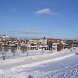 STF Malmfältens Folkhögskola, hotel Kirunában