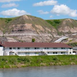 Viesnīca Travelodge by Wyndham Drumheller AB pilsētā Dramhellera