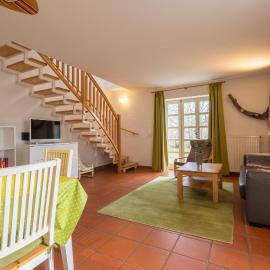 Dranske में, होटल Feriendorf Rugana - Komfort Appartement mit 2 Schlafzimmern und Terrasse A01