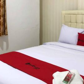 RedDoorz @ Aksara Medan, hotel i Pulauberayan Dadap
