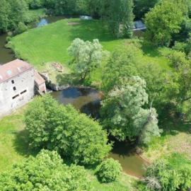 Atelier de peinture au Moulin de Gâteau - Atelier sur l'eau