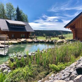 Viesnīca Naturstammhaus und Appartements Zum Brockenbaecker pilsētā Tanne
