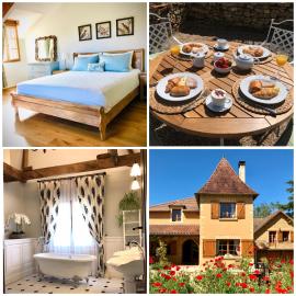Les Cèdres du Linard, Chambres d'Hôtes B&B Near Lascaux, Montignac, Sarlat-la-Canéda, Dordogne, hotell sihtkohas La Chapelle-Aubareil