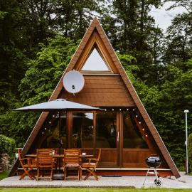 Nurdachhaus Marie im Nordschwarzwald, hotel din Neuhausen