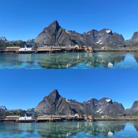 Viesnīca Olenilsøya Mini Villa pilsētā Reine