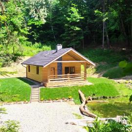 Bieszczady Domek Nad Stawem, hotel di Lesko