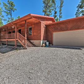 Wooded Ruidoso Hideaway w/ Deck: Ski, Hike & Golf!