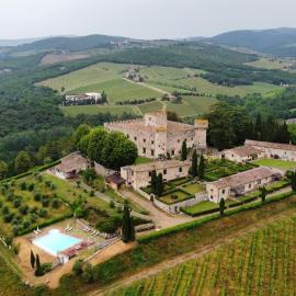 Castello Di Meleto, hotel in Gaiole in Chianti