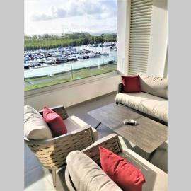 Appartement neuf vue Marina étang Z'abricot FDF