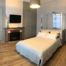Les chambres Berguoises Chambre Rez-de-chaussée au coeur de Bergues, hotel em Bergues