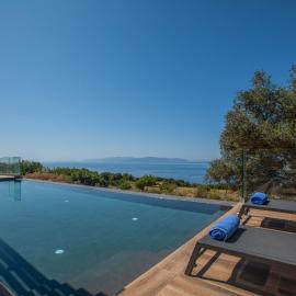 Villa Lefka with Private Infinity Pool & Panoramic Sea Views