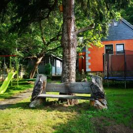 Ferienhaus Franz - an der Elbe, mit großem Garten, hotell sihtkohas Pirna