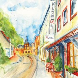 Hotel Am Stiftsberg, hotel v destinácii Aschaffenburg