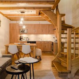 Appart 6 pers 3 étoiles centre proximité remontées mécanique Courchevel Le Praz - Los Robles