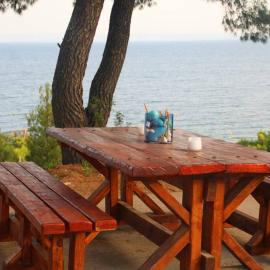 Pefkonas Apartments 100 m from the beach, hotel u Psakudiji