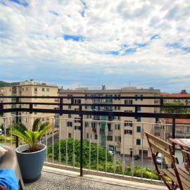 appartamento di fronte alla pista ciclabile con 2 camere da letto e wifi