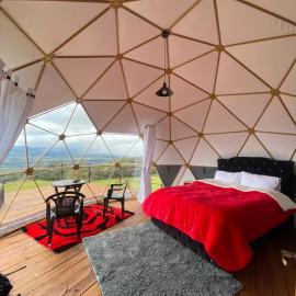Glamping hermoso amanecer, hotel din Guatavita