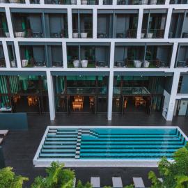 Blu Monkey Hub and Hotel Chanthaburi, hotell i Chanthaburi